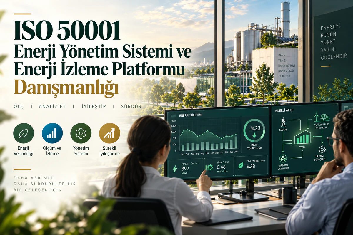ISO 50001 Enerji Yönetim Sistemi ve Enerji İzleme Platformu Danışmanlığı Rehberi