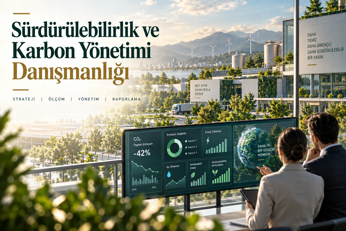 Sürdürülebilirlik ve Karbon Yönetimi Danışmanlığı Hizmetleri