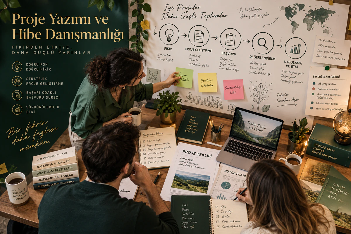 Proje Yazımı ve Hibe Danışmanlığı Hizmetleri