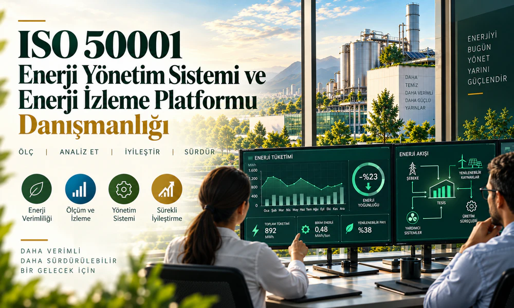 ISO 50001 Enerji Yönetim Sistemi ve Enerji İzleme Platformu Danışmanlığı Rehberi