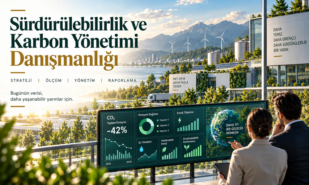 Sürdürülebilirlik ve Karbon Yönetimi Danışmanlığı Hizmetleri